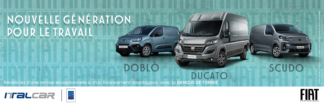 Italcar campagne octobre 2026 